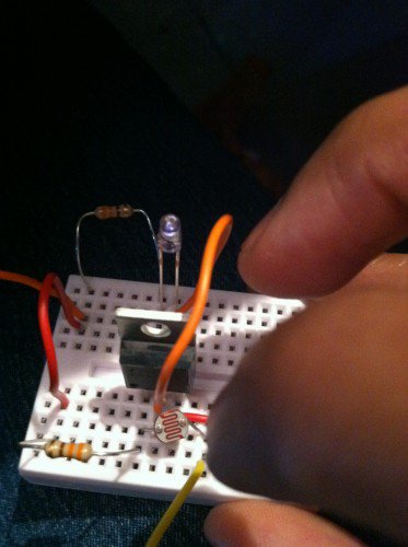 Lon Po Po - Breadboarded Circuit Example